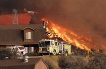 If you are not at risk from the fire, you may be concerned about smoke damage.